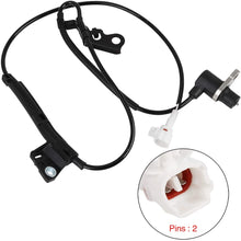 X AUTOHAUX Front Left or Right Car ABS Wheel Speed Sensor for Toyota Corolla 8954202040