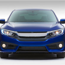 AUTOSAVER88 Fog Lights Compatible with 2016 2017 2018 Honda Civic 2-Door / 4-Door (Clear Glass Lens w/Wiring Kit & Switch)