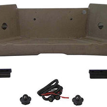 Painted Pueblo Gold Rear Bumper Assy gold pad For 2008-2012 Ford Super Duty With Sensor Hole