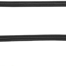 48" Black Stainless Steel Radiator Hose & 44" Heater Hose Kit Universal SS