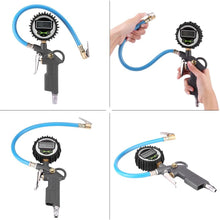 Digital Tire Pressure Gauge, Digital Tire Inflator with Pressure Gauge for Car Auto Motorcycle Bike Truck