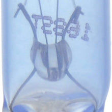 SYLVANIA - 168 SilverStar Mini Bulb - Brighter and Whiter Light, Ideal for Interior Lighting, Center High Mount Stop Light (CHMSL), and more (Contains 2 Bulbs)