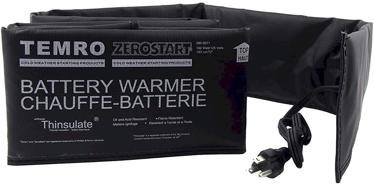 Zerostart 2800055 Electric Blanket Battery Heater Wrap, 28-Inch | 120 Volts | 50 Watts