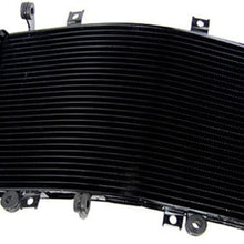 OzCoolingParts 08-12 Suzuki Motorcycle Radiator, OEM Replacement Aluminium Radiator for 2008-2012 Suzuki Hayabusa GSXR1300R GSXR 1300R Series