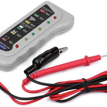 Car Battery Tester, 2-14.8V Car Van Auto Battery Tester Storage/Maintenance Charger System Analyzer Checker Tool