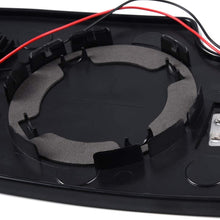 One Pair Fits For 2003-2006 Chevrolet Silverado Suburban Avalanche Tahoe GMC Sierra Yukon Power Heated Signal Replacement Mirror Glass w/Turn Signal Driver Left and Passenger Right Side(For 2Plugs)