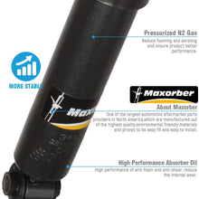 Maxorber Rear Pair Shocks Strut Absorber Compatible with Dodge Grand Caravan,Chrysler Town and Country 2008 2009 2010 Shock Absorber