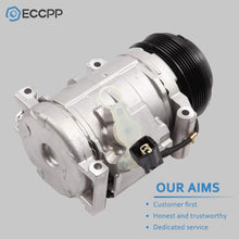 ECCPP A/C Compressor with Clutch fit for 2008-2012 Buick Enclave 2007-2012 Chevrolet GMC 3.6L CO 21625C