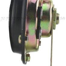 JC Performance Parts USA Universal 12v or 6v Compact Vented Motorcycle Horn Chrome or Black (6v Black)