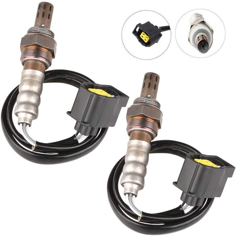 MOSTPLUS 234-4587 O2 Oxygen Sensor Compatible with Dodge Dakota Durango Ram Jeep Grand Cherokee Mitsubishi Raider (Set of 2)