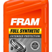 FRAM 1057024 Full Synthetic 10W-30 Motor Oil - 1 Quart
