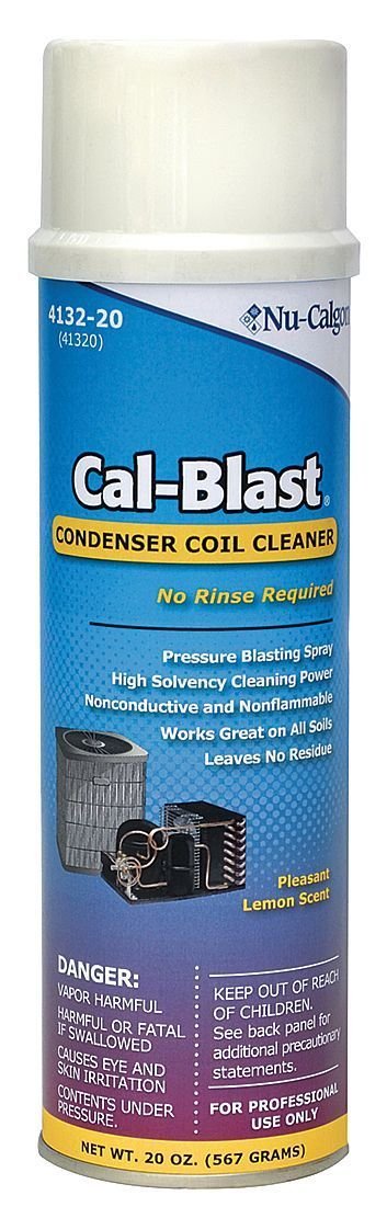 Nu-Calgon 4132-20 Cal-Blast Condenser Coil Cleaner 20 oz