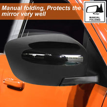 ROADFAR Black Right Side View Mirror Manual Folding Power Adjustment Fit Compatible with 2017 2018 2019 Rogue 2018 X-Trail