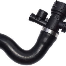 WOLFIGO Top Water Pipe Upper Radiator Coolant Hose for BMW X3 E83 2.0d 2.0i 2.5i 3.0d 3.0i 2007-2010 17123415433