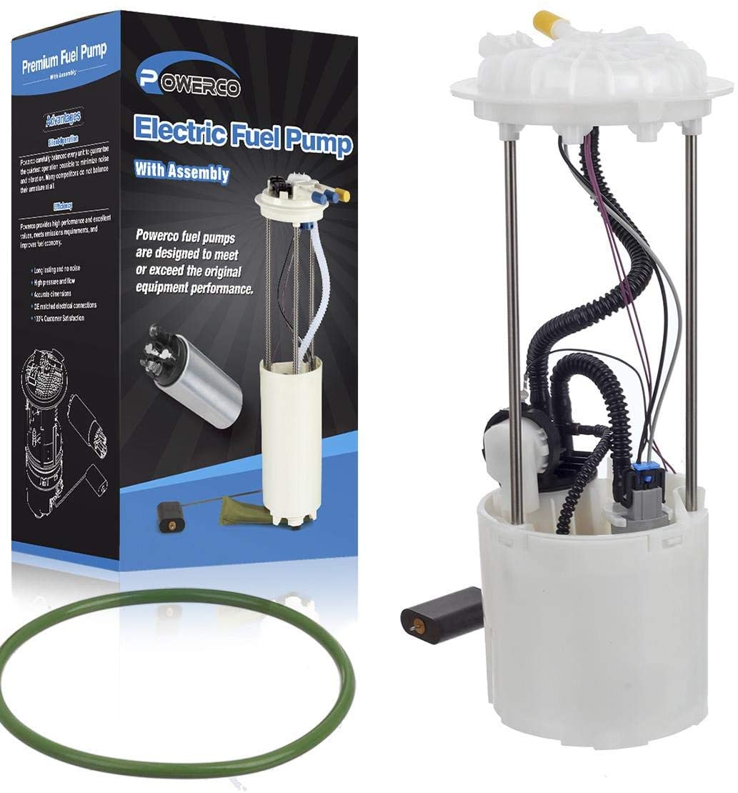 POWERCO E7270M SP7118M Fuel Pump Module Assembly Replacement For RAM 1500 V6 3.6L 2015-2017/ V6 3.7L 2011-2013/ Replacement For RAM 1500 V8 5.7L 2011-2017/ V8 4.7L 2013