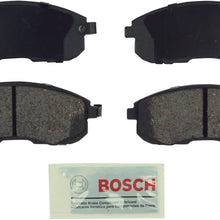 Bosch BE430 Blue Disc Brake Pad Set for Infiniti: 2000-01 G20; Nissan: 1993-00 Altima, 1989-90 Maxima, 2000-06 Sentra - FRONT