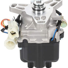 ECCPP Ignition Distributor Fits for Honda Civic Honda CRX 1988-1991 Compatible with OE: DST17401 1855011 TD01U