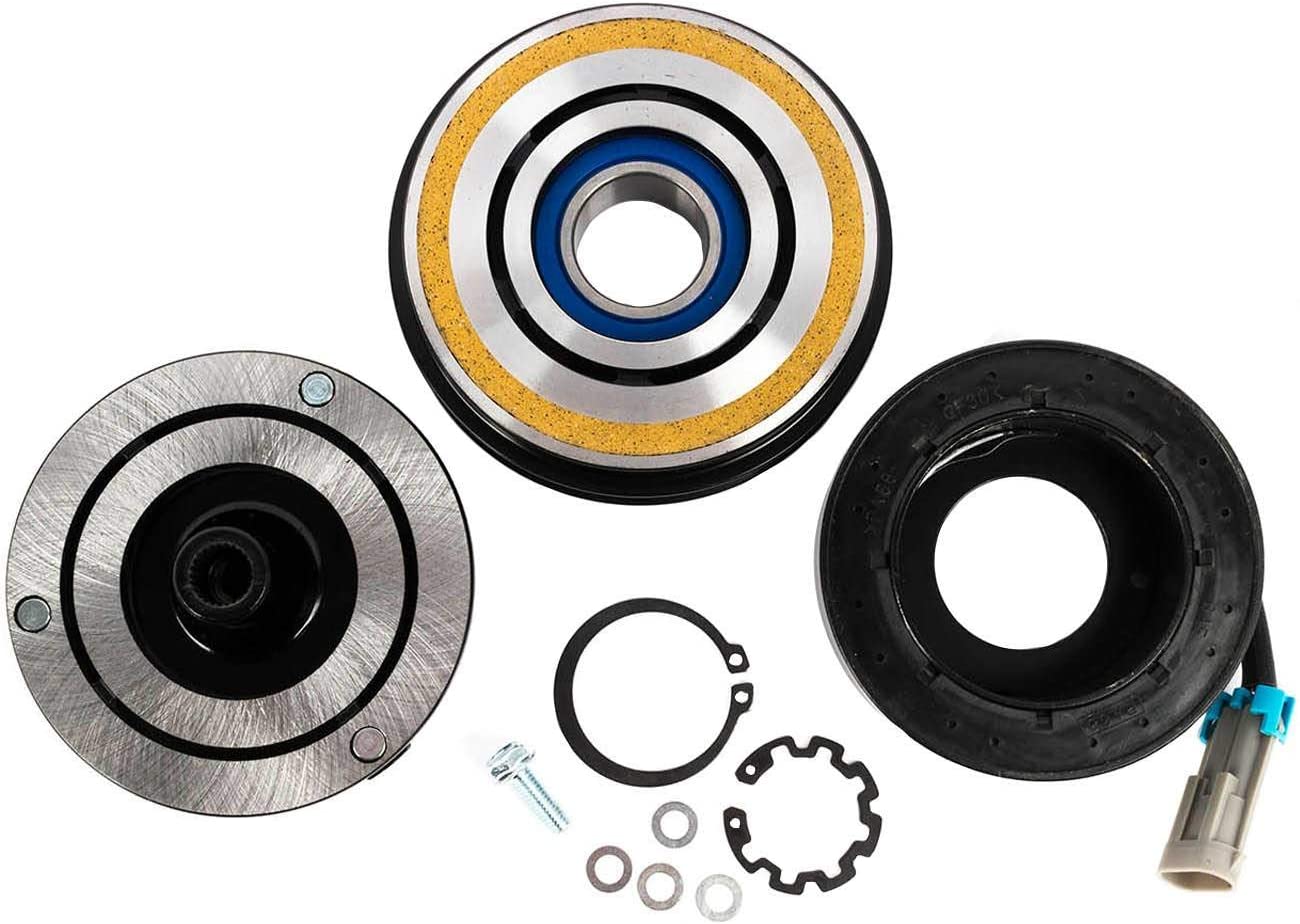 KARPAL AC A/C Compressor Clutch Assembly Repair Kit 2021177AM Compatible With Chevrolet GMC