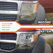 Visbella DIY Vehicle Headlight Restoration Kit, Heavy Duty Drill Based, Ultimate Headlight Restore Cleaner with UV Protection - Clear Coat