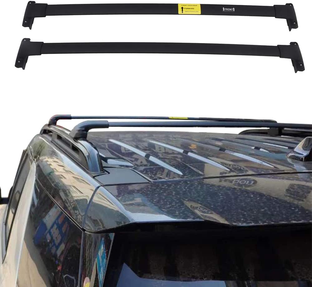 Snailfly Cross Bars Roof Racks Fit for 2020 2021 Ford Explorer Black Rooftop Crossbars Luggage Racks