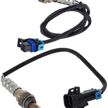 Kwiksen 2 pcs Upstream and Downstream Oxygen Sensor 234-4066 and 234-4342 Universal Heated O2 Sensor 1 and Sensor 2 Replacement for Chevrolet Pontiac Saturn Cobalt HHR Ion 2005-2008