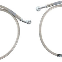 Cycleflex Brake Lines Two-Line Race Kit Fits 2003-2005 Suzuki SV650S