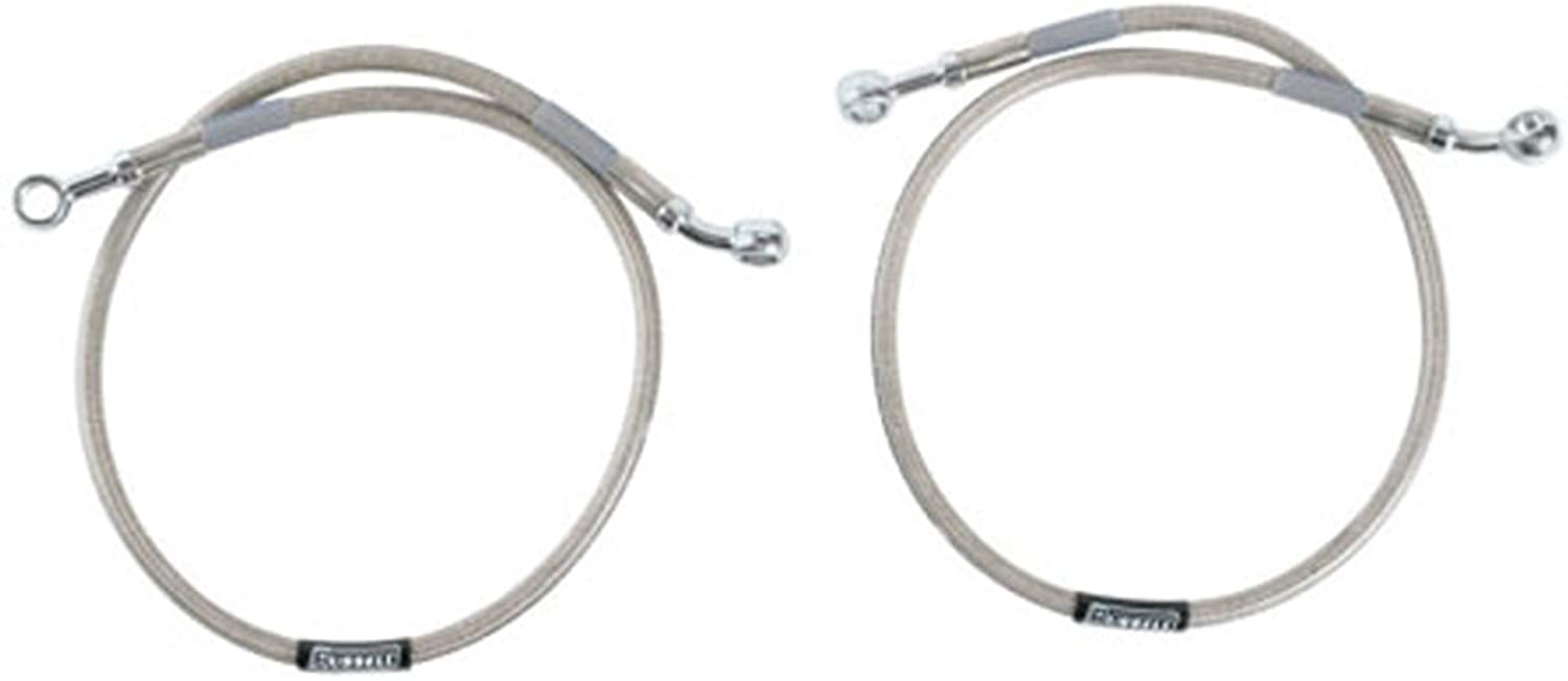 Cycleflex Brake Lines Two-Line Race Kit Fits 2003-2005 Suzuki SV650S