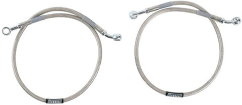 Cycleflex Brake Lines Two-Line Race Kit Fits 2003-2005 Suzuki SV650S