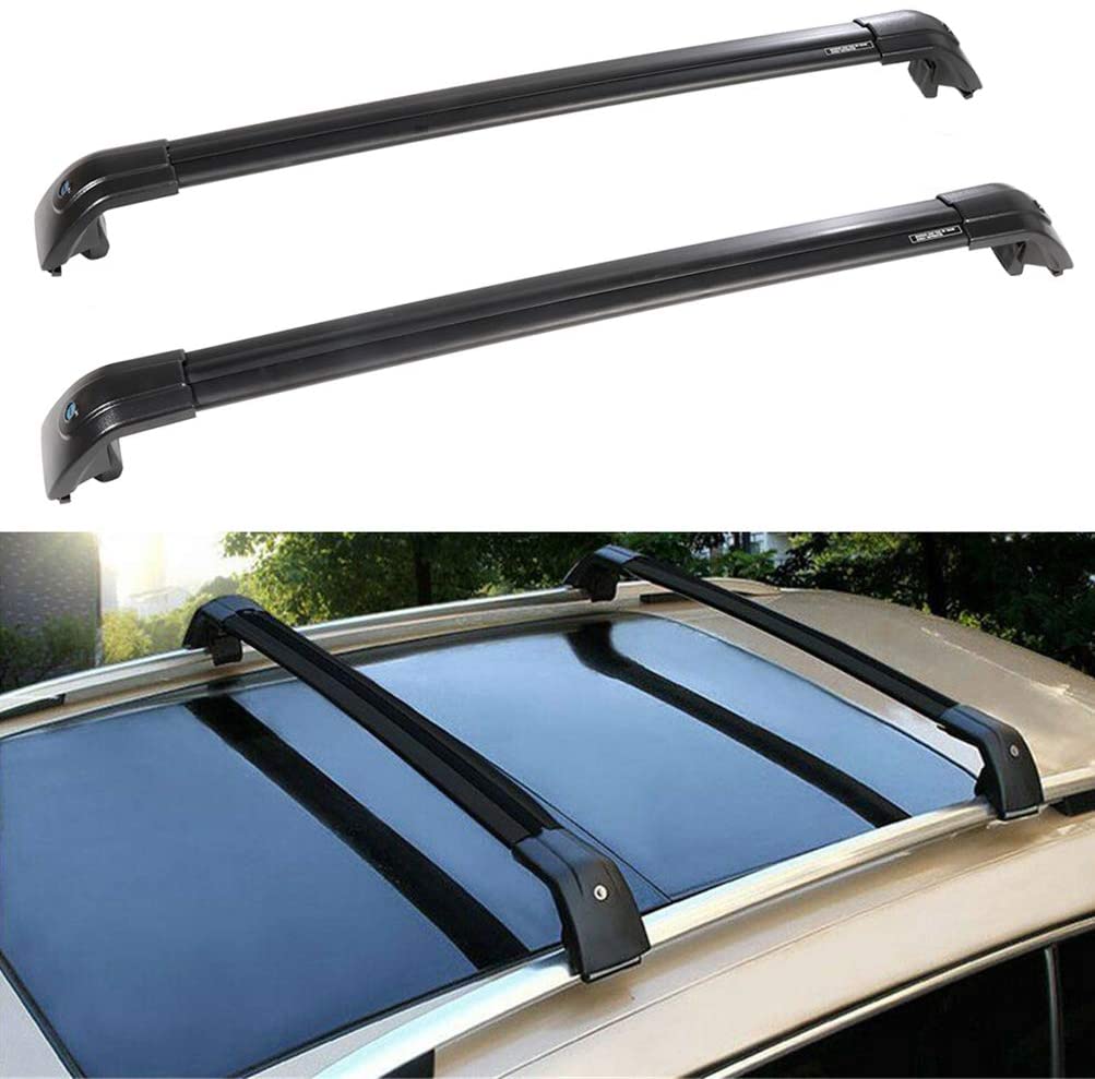 INEEDUP Cross Bars Roof Rack Fit For 2015-2019 for Kia Sorento Sport Utility 4-door OE Style Bolt-On Roof Rack Rail Cross Bar Luggage Cargo Carrier,2-Pack