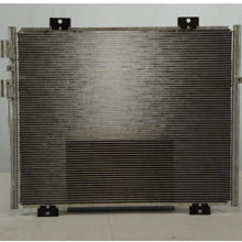 VioletLisa All Aluminum Air Condition Condenser 1 Row Compatible with 2005-2011 Dakota 2006-2009 Raider Without Oil Cooler