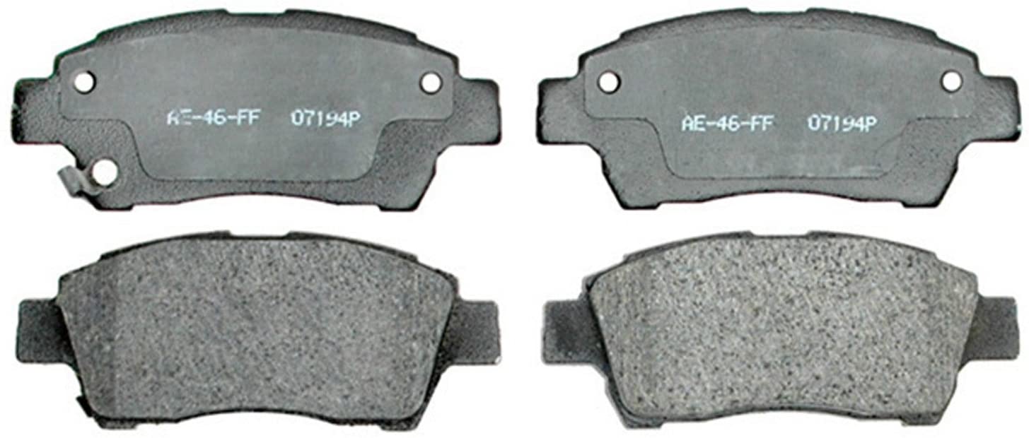 ACDelco 17D831 Professional Organic Front Disc Brake Pad Set