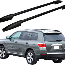 Roof Rack Compatible With 2008-2013 Toyota Highlander, Factory Style Black