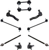 Detroit Axle - Front Inner Outer Tie Rods + Lower Ball Joints + Front Rear Sway Bar Links Replacement for 01-05 Toyota RAV4-10pc Set