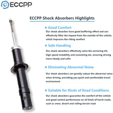 Shocks Struts,ECCPP Front Rear Shock Absorbers Strut Kits Compatible with 1999 2000 2003 2004 2005 2006 Chrysler Sebring/Dodge Stratus,1999 2000 Chrysler Cirrus/Plymouth Breeze 341604 71565 344610