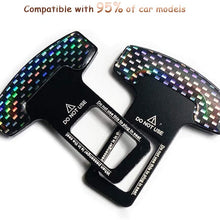 2 Pack Car Seat Belt Clip,Seat Belt Buckle Auto Metal Seat Belts Silencer Stopper