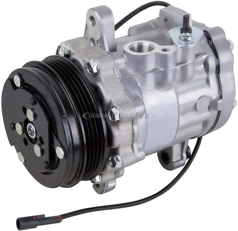 AC Compressor & 4 Groove A/C Clutch For Suzuki Swift X-90 Chevy & Geo Metro Replaces Sanden SD7B10 4622 - BuyAutoParts 60-01122NA NEW