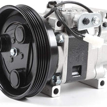 AC A/C Air Conditioner Compressor with Clutch for 2001-2003 Mazda Protege 2002-2003 Mazda Protege5 CO 10763RK CO 10763RW