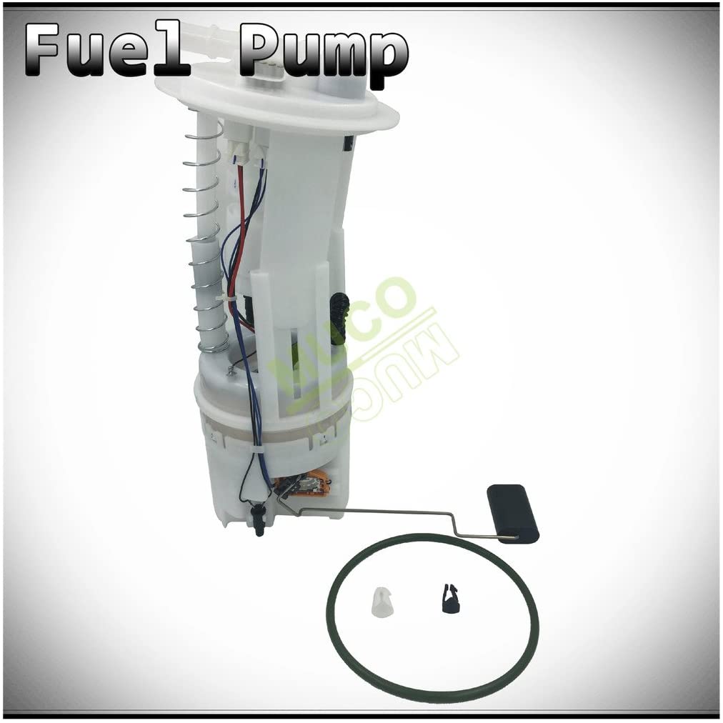 MUCO New 1pc Electric Intank Fuel Pump Module Assembly w/Level Sensor Sending Unit Fit 05-16 Nissan Frontier 05-12 Pathfinder 05-15 Xterra 09-12 Suzuki Equator 2.5L/4.0L E8743M