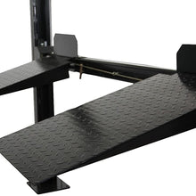 APlusLift HW-8S 8,000LB 4-Post Portable Storage Car Lift Heavy Duty Car Auto Truck Hoist / 12 Months Parts Warranty