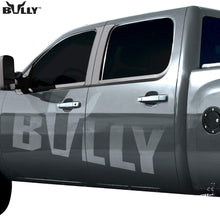 Bully BBS-1221CK Fuel Door - Billet Aluminum Fuel Filler Door with Lock, Black Gas Door for 1997-2003 Ford