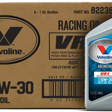 Valvoline VR1 Racing SAE 10W-30 Motor Oil 1 QT, Case of 6
