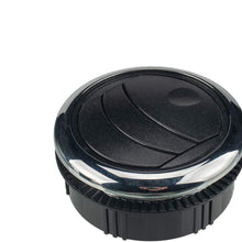 DEMOTOR PERFORMANCE Universal Round A/C Air Outlet Vent For RV Bus Boat Yacht Air Conditioner Black