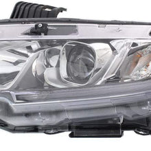 For Honda Civic Headlight Assembly 2016 17 18 2019 Driver Side | Halogen | Coupe/Hatchback/Sedan | HO2502173 | 33150TBAA01