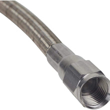 Braided Stainless AN 18 Inch Brake Line, Straight AN3