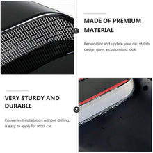 GARNECK Universal Car Decorative Air Flow Intake Hood Scoop Vent Turbo Bonnet Cover for Automobile