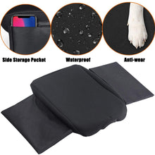 D-Lumina for Toyota Tacoma 2016 2017 2018 Center Console Cover - Armrest Cushion Covers W/Side Storage Pockets, Neoprene, Waterproof, Black