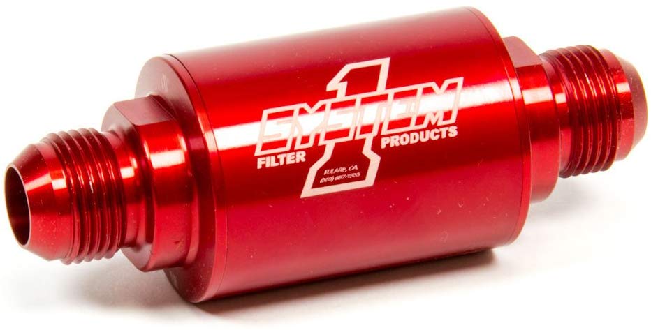 System One 200-201712 Pro Street Billet Inline Fuel Filter
