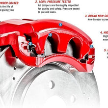 Power Stop KC5064 Z23 Evolution Sport 1-Click Brake Kit with Powder Coated Calipers (Brake Pads, Drilled/Slotted Rotors)