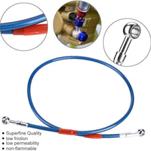 Motorcycle Brake Hose, 96cm Motorcycle Stainless Steel B-raided Hose Brake Hose