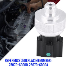 Auto Engine Oil Pressure Sensor Switch, Engine Oil Pressure Sender Adapter Oil Pressure Sensor Tool for Nissan Sentra Altima 25070-CD000 25070-CD00A